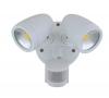 VACCUS Polycarbonate Twin Spotlight with Sensor White